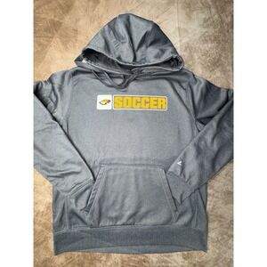 BSN Sports Hoodie Womens Medium Gray Pullover Clovis West soccer